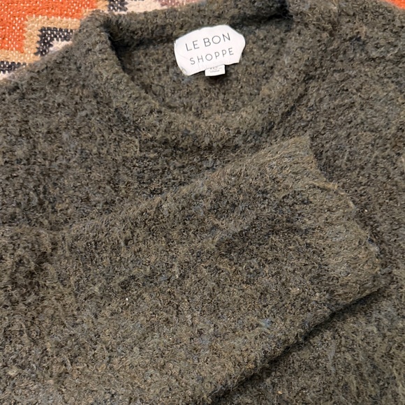 Le Bon Shoppe Envie Sweater - Olive Branch M/L - Picture 6 of 6